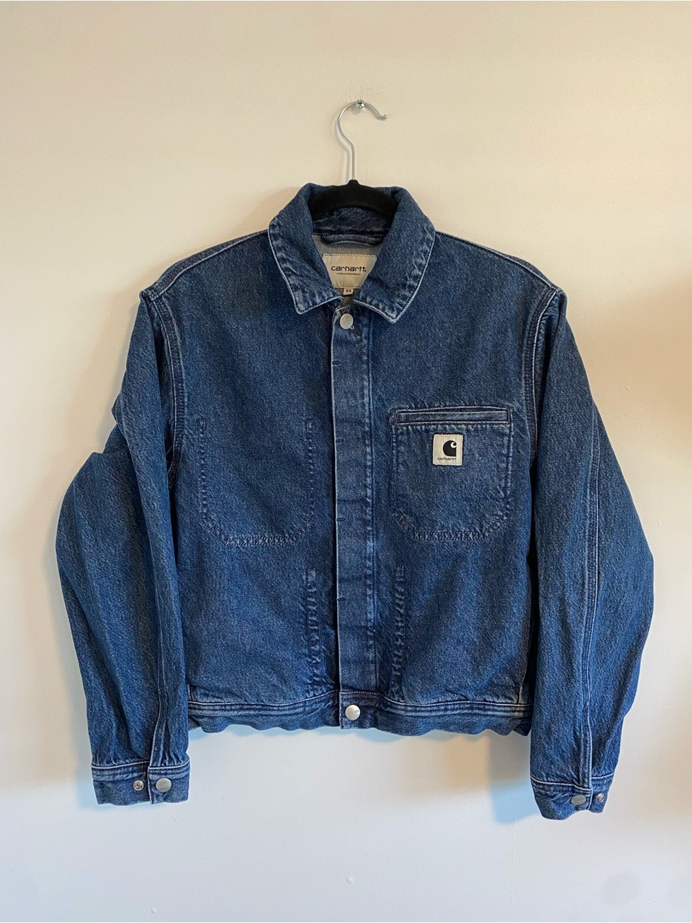 Carhartt Women's Nora Denim Jacket Blue Sz XS 
(Sep A-1)